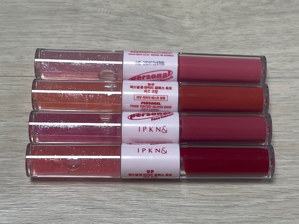 다이소 입큰 퍼스널 톤 틴티드 글로스 듀오 케이스 사진