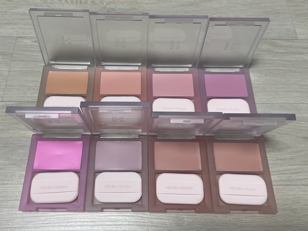 홀리카 블러쉬 팬 색
