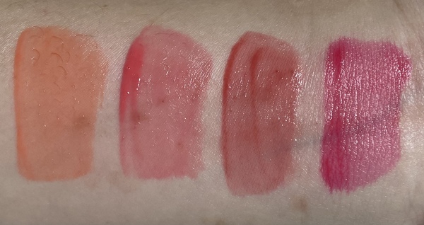 다이소 본셉 워터 베일 틴트 발색