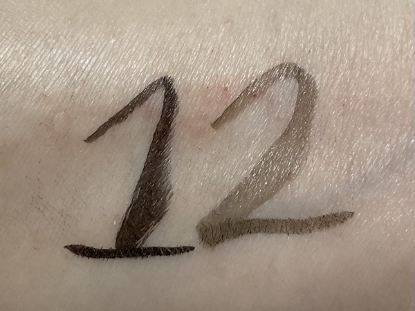 본셉 워터프루프 아이라이너 발색