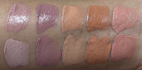 어바웃톤 블러셔 발색