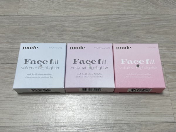뮤드 페이스 필 볼류머 하이라이터 상자 사진