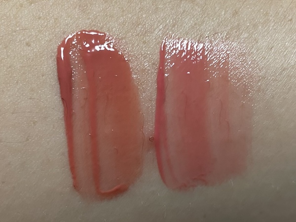 애프리콧쇼킹, 피치쇼킹 발색