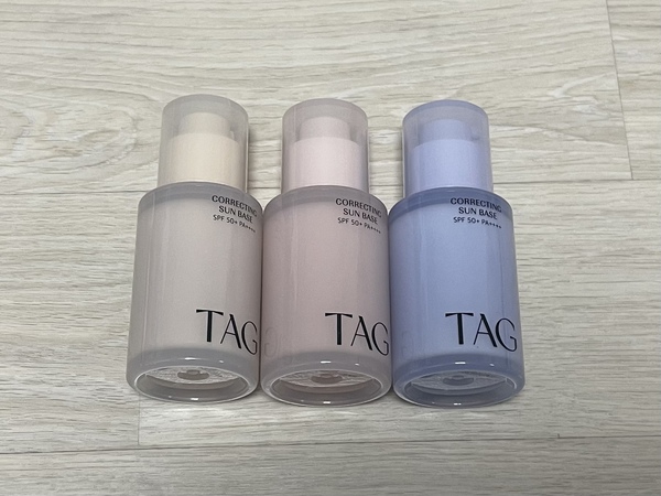 다이소 태그 코렉팅 선 베이스 케이스 사진