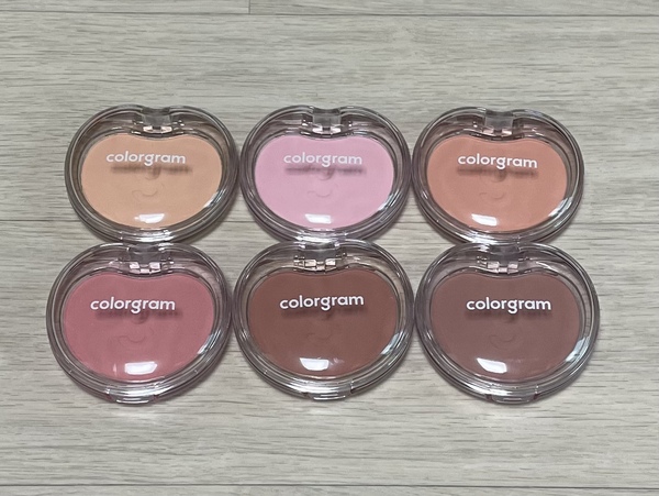 컬러그램 블러셔 팬 색