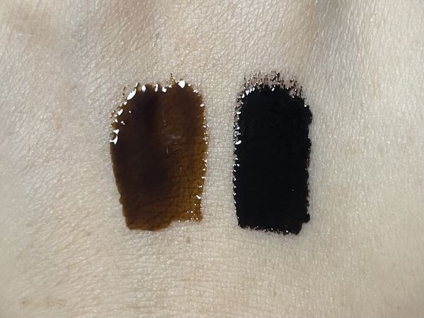 다이소 베리썸 브로우타투팩 발색