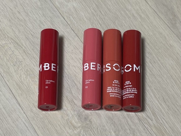 다이소 베리썸 립타투팩 케이스 사진