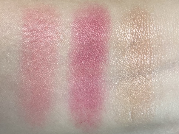 08 퐁쏘 / 11 클라시크 / 21 앙젤리크 발색