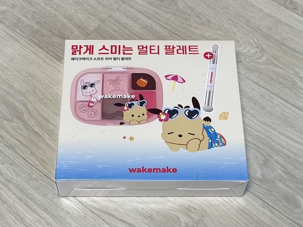 웨이크메이크 소프트 쉬어 멀티 팔레트 포차코 에디션 상자 사진