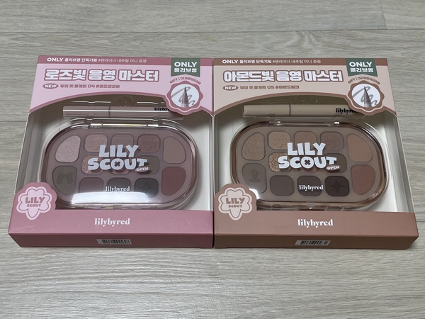 릴리바이레드 듀이 핏 팔레트 릴리스카우트 에디션 상자 사진