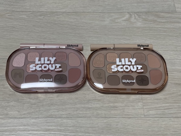 릴리바이레드 팔레트 팬 색