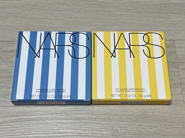 나스 핫 이스케이프 컬렉션 치크 팔레트 상자 사진