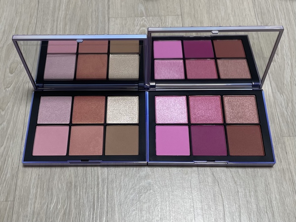 나스 에테리얼 아우라 블러쉬 팔레트 팬 색