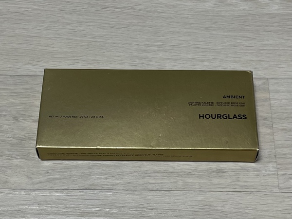 아워글래스 앰비언트 팔레트 로즈 에디션 상자 사진