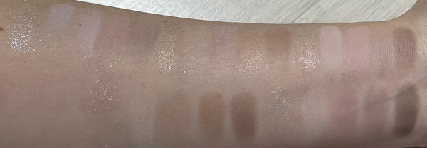 퓌 아이팔레트 발색