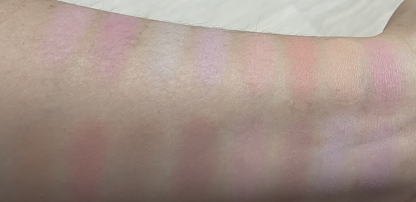 퓌 치크팔레트 발색