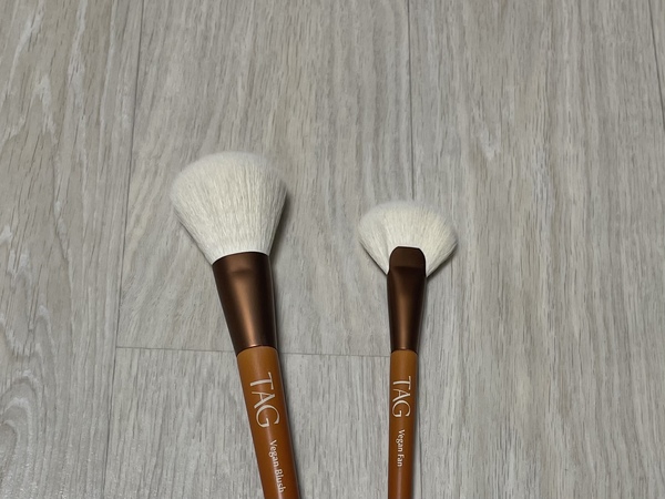 다이소 태그 비건 블러쉬빔 브러쉬 듀오