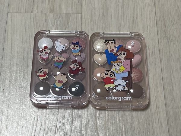 컬러그램 눈토리얼 아이 팔레트 케이스 사진