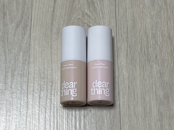 다이소 밀크터치 디어씽 글로우 이펙트 리퀴드 하이라이터 케이스 사진