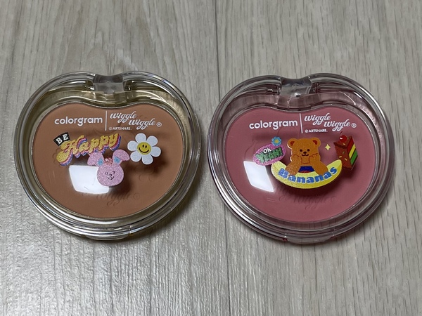 컬러그램 틴토리 솜 블러셔 케이스 사진