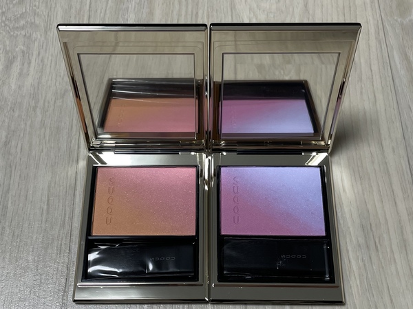 스쿠 블러링 컬러 블러쉬 팬 색