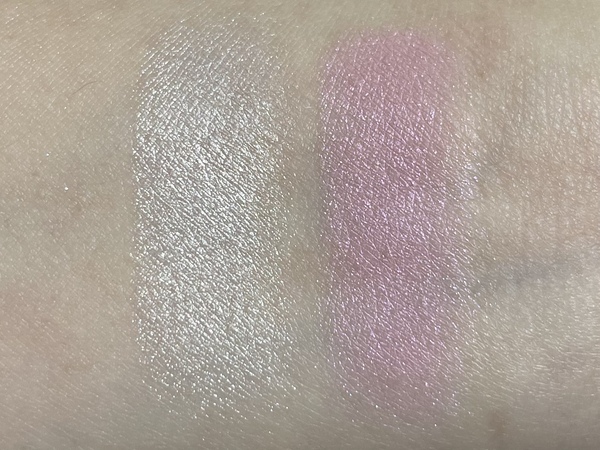 릴리바이레드 하이라이터 발색 사진