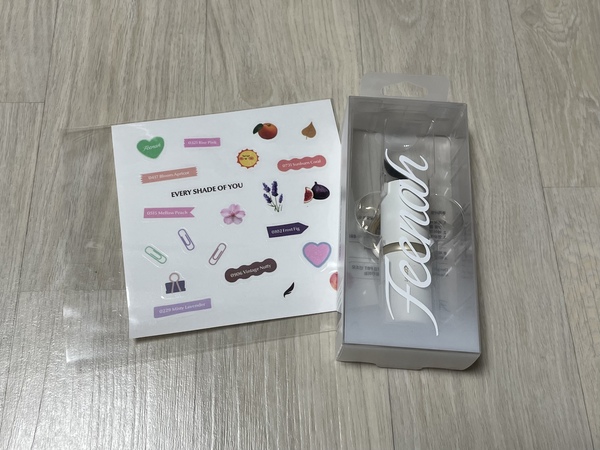 피나 사은품 사진