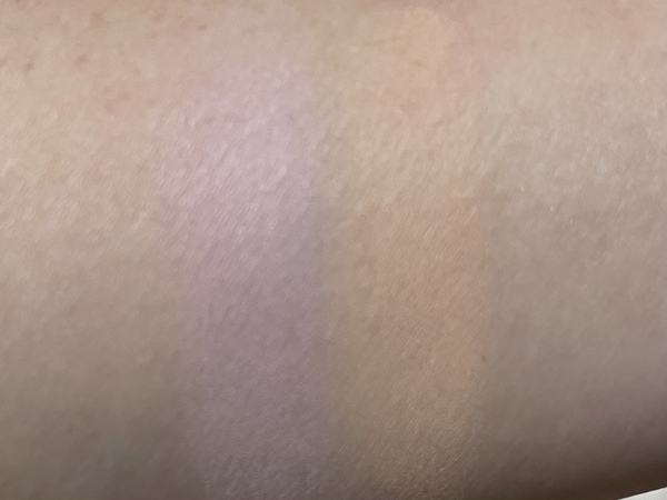 테오앤더 블러셔 발색 사진