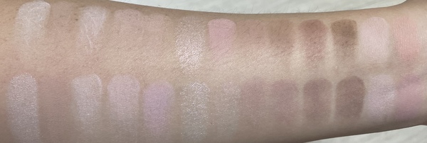 릴리바이레드 듀이 핏 팔레트 발색