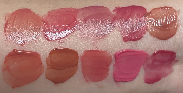 네이밍 하트 틴트 발색